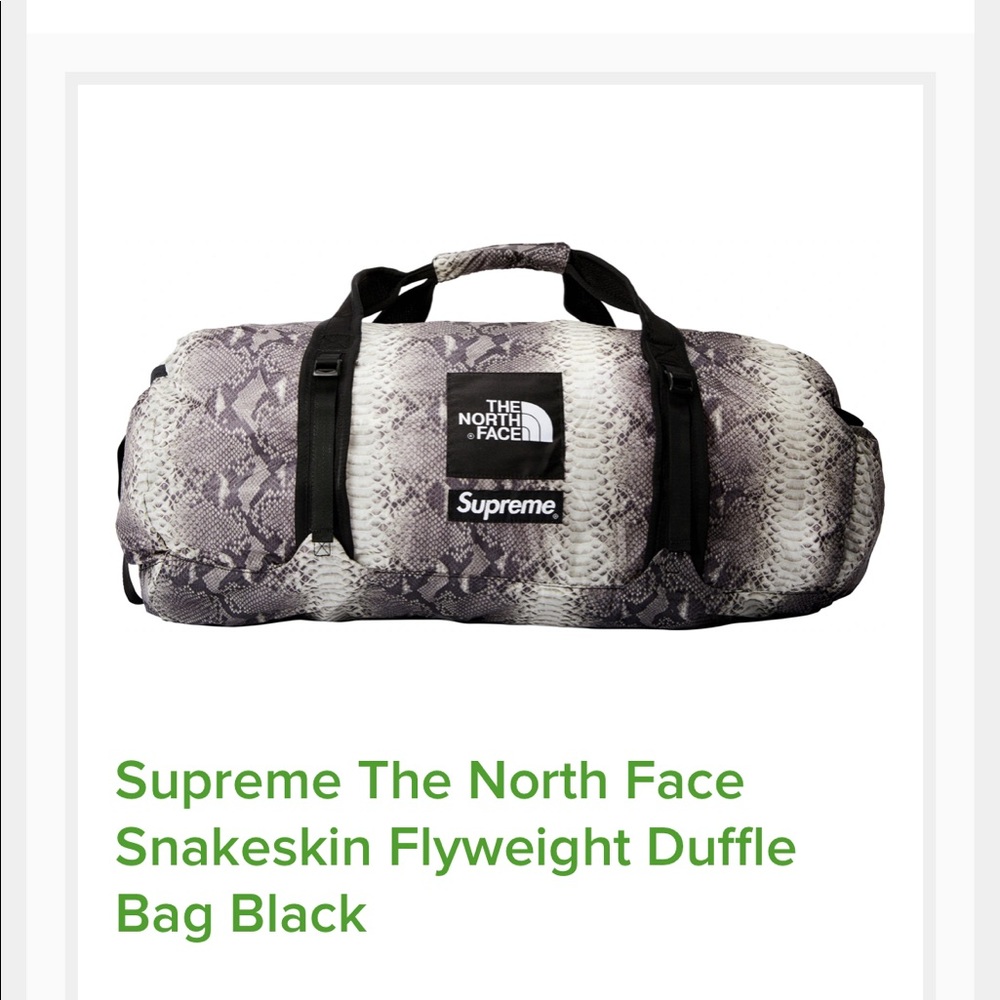 COPY - Sumpreme the North Face Duffle Bag
